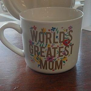 Mothers Day is Coming!@Opal house stoneware World's Greatest Mom.